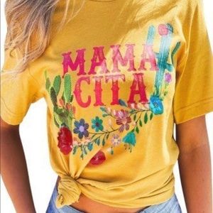Yellow Mamacita tee